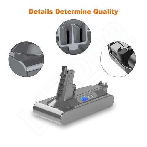 Batería de 25,2 V para aspiradora inalámbrica ligera Dyson V10 cabezal de motor - Imagen 4 de 6