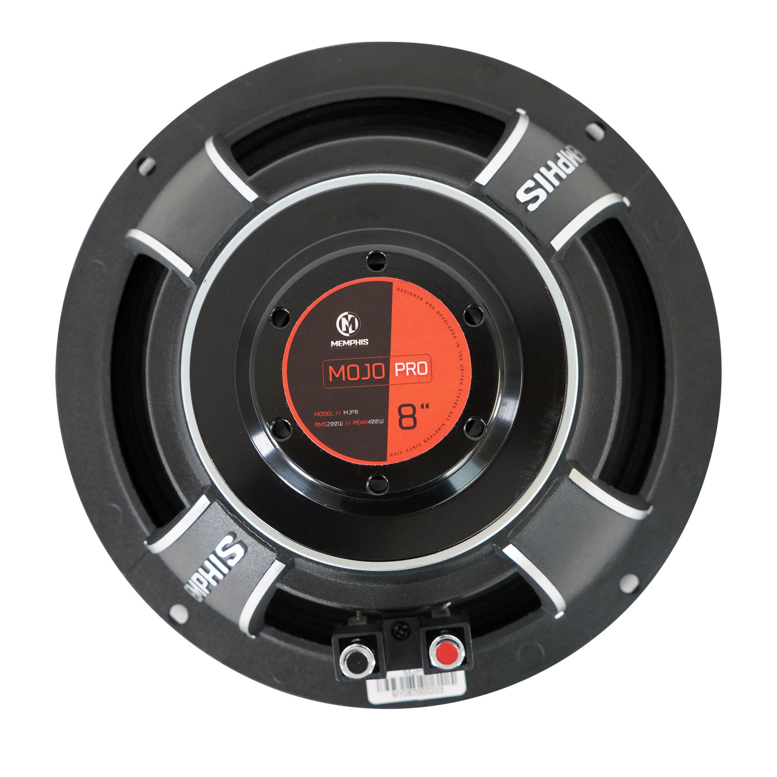 Автомобильныйморской среднечастотный динамик Memphis MJP8 MOJO Pro мощностью 400 Вт Neo 8 - Водонепроницаем