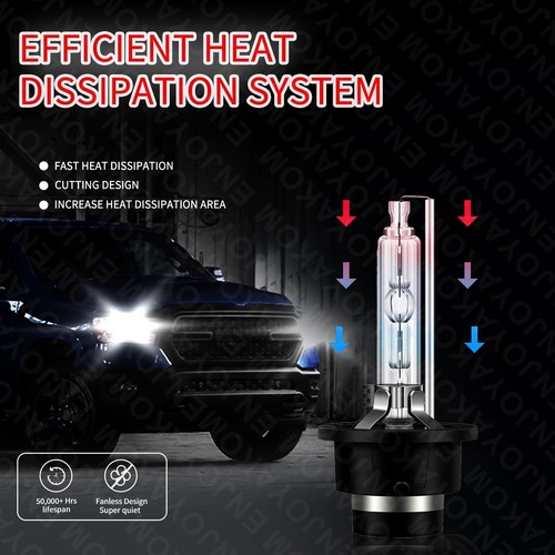 For Mini Cooper 2003-2007 2x HID/Xenon D2S LED Headlight Low Bulbs Kit 6000K - Picture 5 of 11