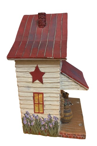 The Country House Rustic Barn Store LIGHTED HOUSE Primitive Needs Light - Picture 4 of 6