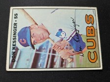 1967 Topps Baseball Card # 419 Don Kessinger - Chicago Cubs (VG)