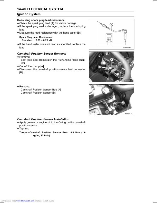 Kawasaki Jetski Ultra 250x Service Manual | 2007 | MAILED CD