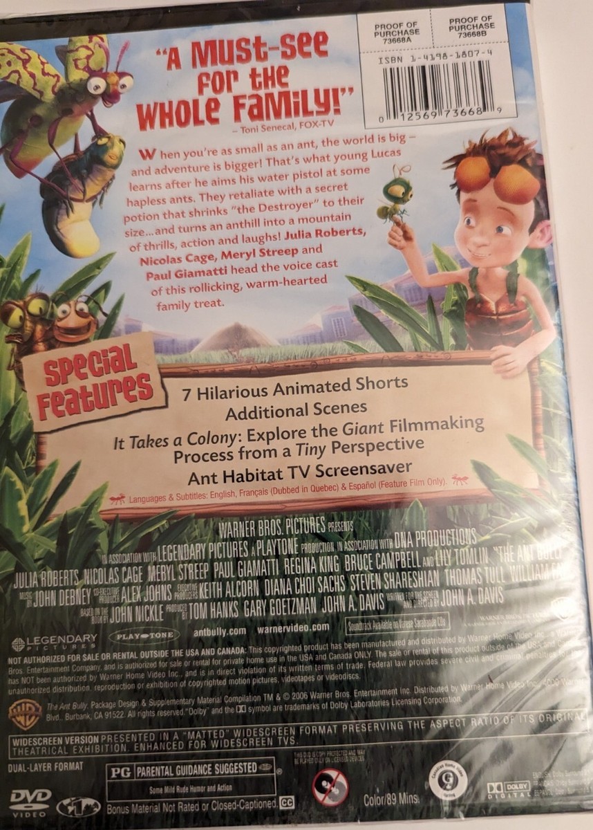 The Ant Bully (DVD, 2006) 12569736689| eBay