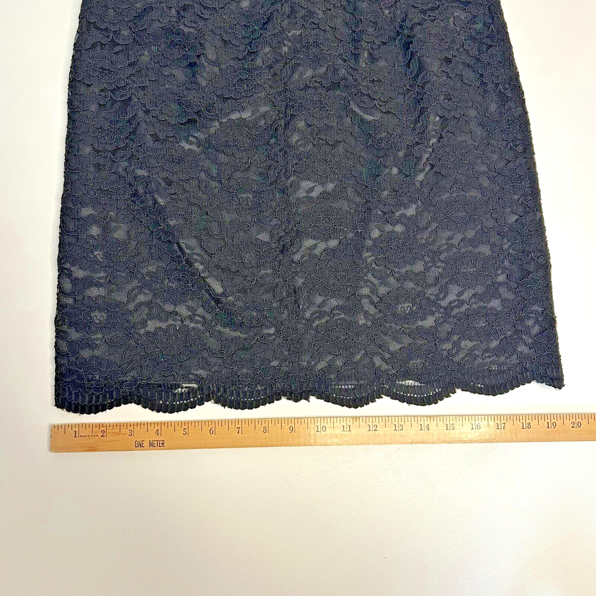 Jupe Noire Et Blanche Laundry By Shelli Segal - Taille 10 (L) - Occasion Très Bon état