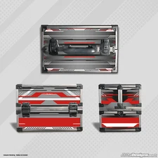 REDSPEED STYLE TOOLBOX STICKER KIT - KARTING