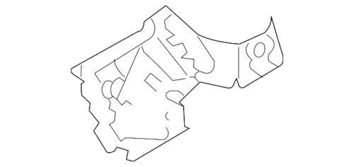 Aislante inferior para Ford (N/P DE9Z-16E132-B)
