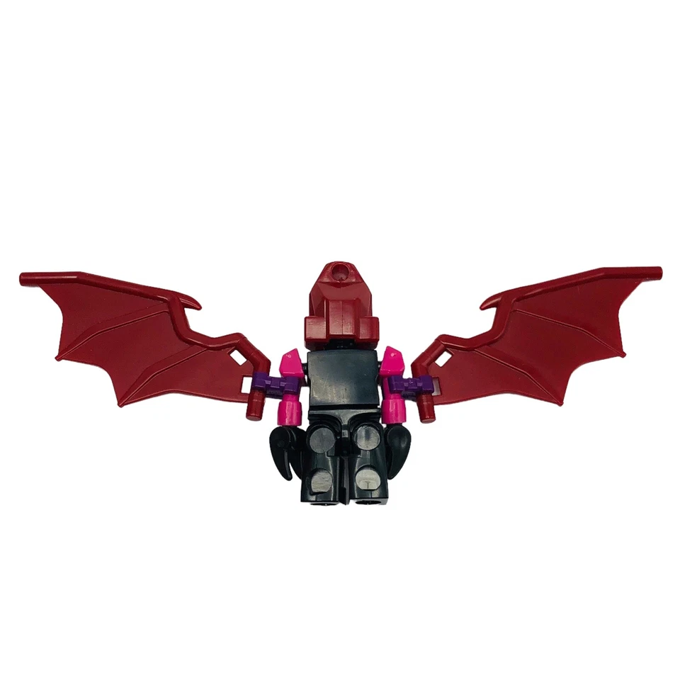 Kre-O Transformers Minifigure Robot with Red Wings & Claws Very Good Condition - Image 2 of 3