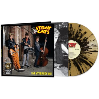 The Stray Cats - Live At The Roxy 1981 (Gold-Black Splatter Vinyl)