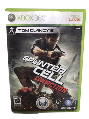 Microsoft XBOX 360 Tom Clancy s Splinter Cell Conviction Tested Works