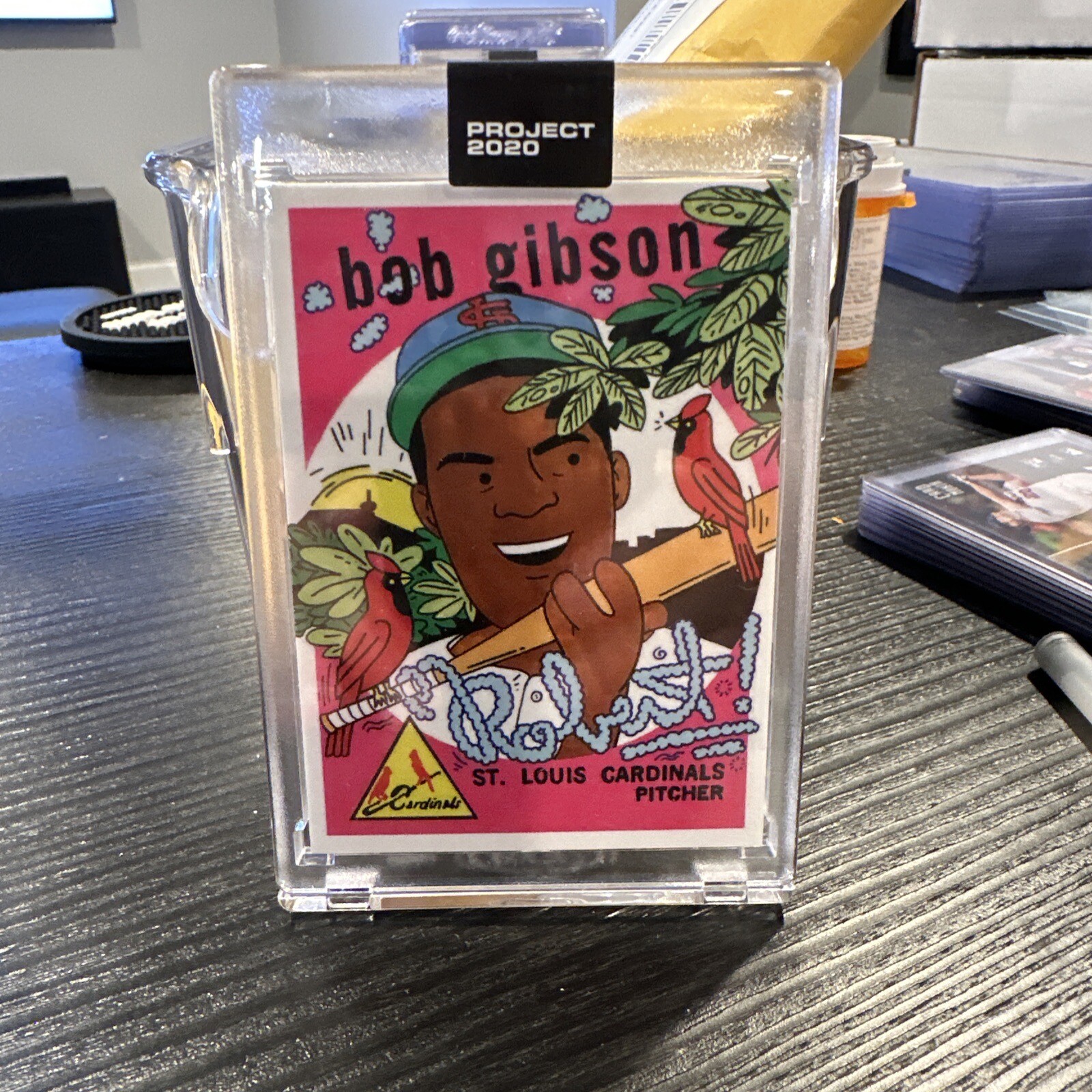 2020 Topps Project 2020 /14867 Bob Gibson Ermsy #84 HOF QTY