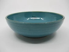CASAFINA SARDEGNA BLUE/GREEN SOUP / PASTA BOWL  - 7 3/8"x 2 1/2"  1010C