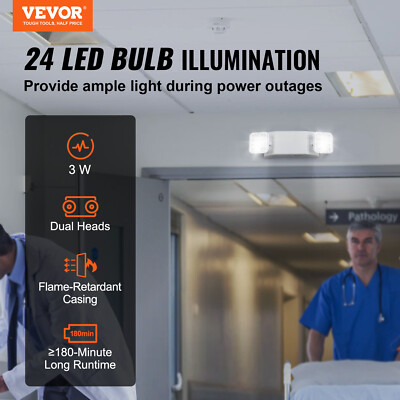 Heavy Duty LED Emergency Light Unit With Remote Capacity. 6