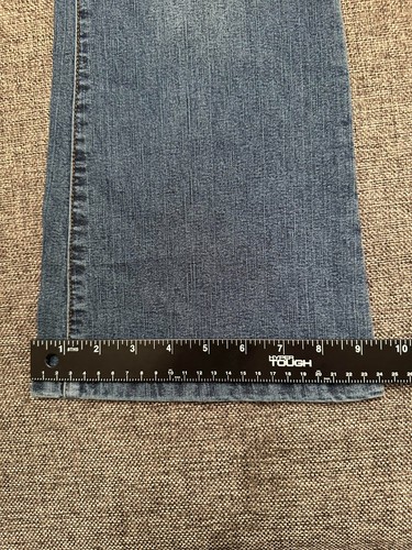 GNM Womens Bell Bottom Fringe Tassel Denim Pants - Picture 5 of 9