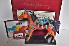 Trail of Painted Ponies SIGNED X 3 RETIRED NATIVE JEWEL PONY 1E/4295