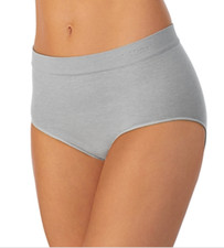 Le Mystere Women Seamless Comfort Brief Panty Heather Grey Size S