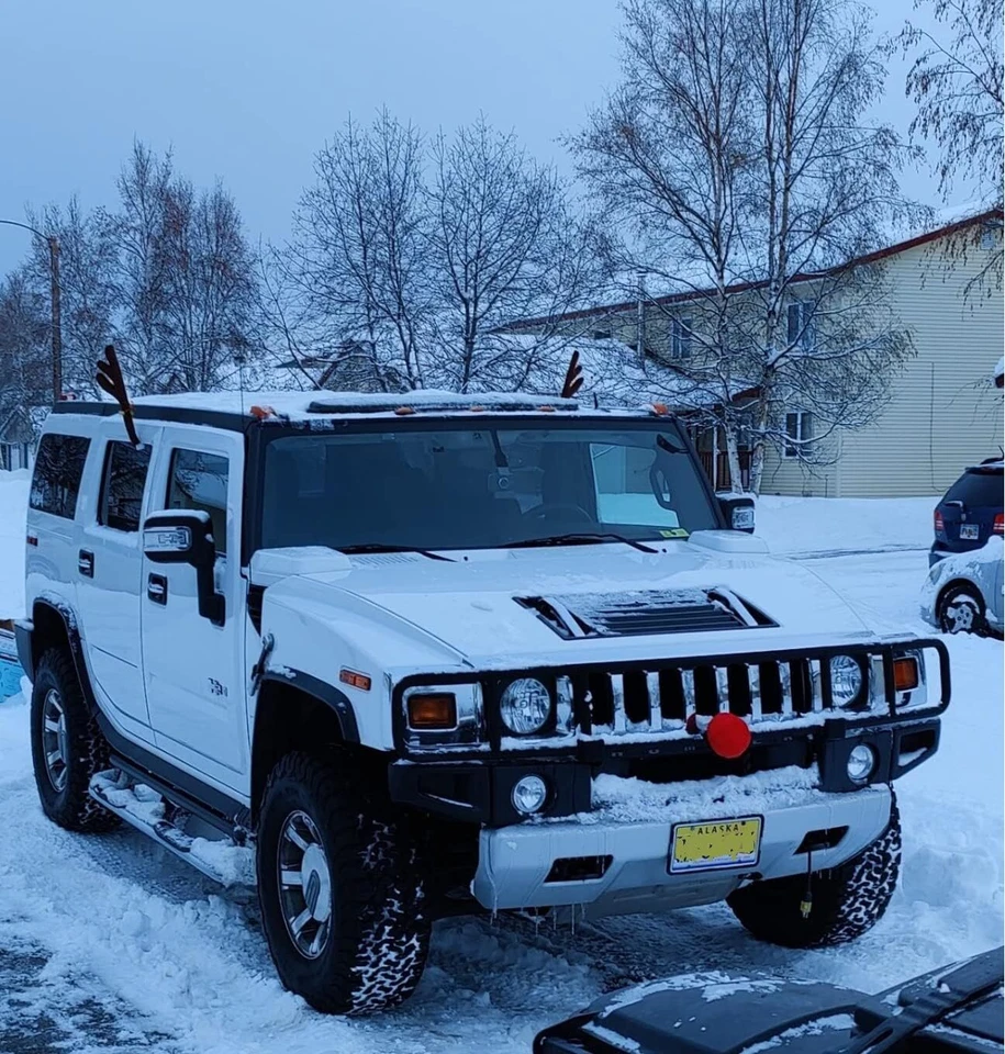 Reindeer Car Set: Includes Car Jingle Bell Antlers And Red Nose By KOVOT - Image 3 of 4