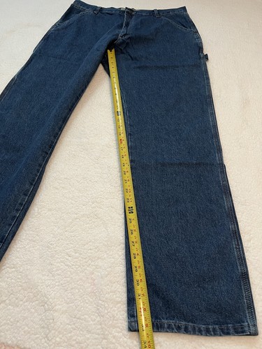 Jeans carpenter classici da uomo Wrangler Authentics taglia: 36x34 NUOVI - Foto 5 di 9