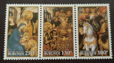 1992 NOEL SET VF MNH BURUNDI