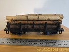 G Scale Train Flat Car W/Lumber Mfg Unknown