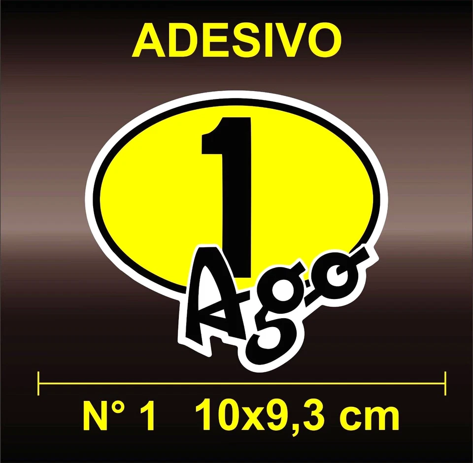 Adesivi Sticker GIACOMO AGOSTINI AGO | MOTOGP DUCATI HONDA YAMAHA ROSSI VR46
