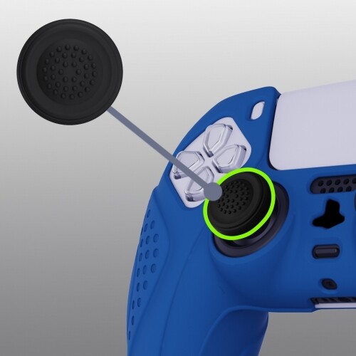 PS5 Silicone Case Skin Ergonomic Cover Playstation 5 Controller Guardian Edition - Picture 18 of 49