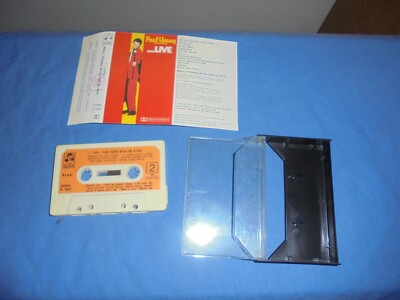 Paul Young and The Q-Tips ''Paul Young With The Q-Tips ...Live'' MC/CASSETTE GONG
