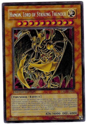 YUGIOH HAMON HERR DES SCHLAGENDEN DONNERS SAMMLERDOSEN 3 - LIMITED ED CT03-DE006