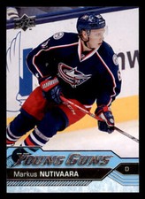 2016-17 Upper Deck #457 Markus Nutivaara  Young Guns RC