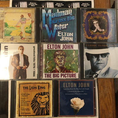 Elton John Madman Across The Water Goodbye Yellow Brick Road Classics Big Pictur