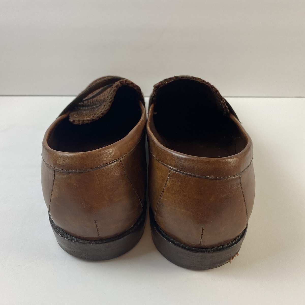 COLE HAAN RESORT Mens Brown Weave Loafer Shoes Size 9.5 Classic Preppy Slip On Amazon.com | Cole Haan Men main image 3
