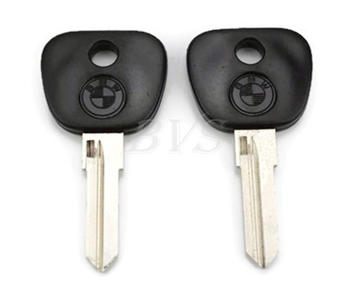 2X BMW BLANK KEYS FIT FOR 3 5 7 SERIES E12 E21 E23 E24 E28 E30 M3 M5 SKIN LOGO - Picture 2 of 5