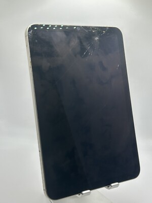 Apple iPad mini 6th Gen. 64GB, Wi-Fi+ Cellular 5G- Cracked Screen