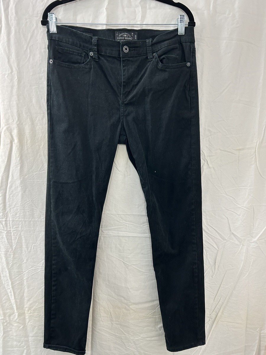 Lucky Brand Jeans Womens Size 8/29 Brooke Legging Casual Stretch Denim Black