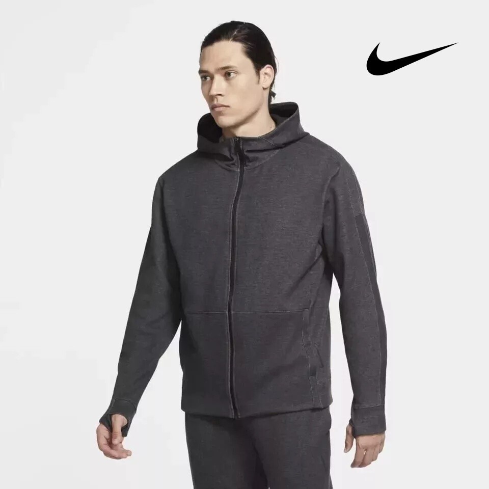Zipper Nike Pullover Nike Hoodie Thumb Holes Nike Yoga Men's Full