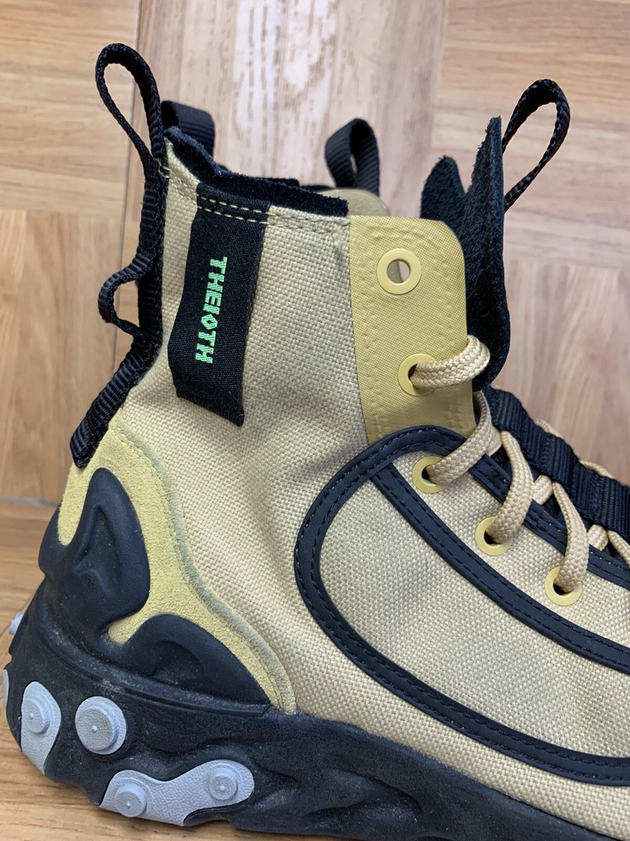 Q*e様 ナイキ リアクト イアンガ クラブ ゴールド RARE🔥 Nike React ACG Ianga TheIoth Club Gold Electric
