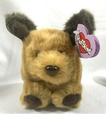 NEW PUFFKINS SWIBCO FETCH BROWN DOG LIGHT PURPLE HANG TAG BD 04-07-97