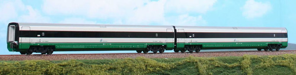 Acme 70152 ETR500 Set Mit Zwei Wagen Bestehend Aus Einer 1Kl. Und Einer 2Kl. FS-image