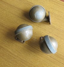 N° 3 vecchie ruote in ferro per usi diversi -