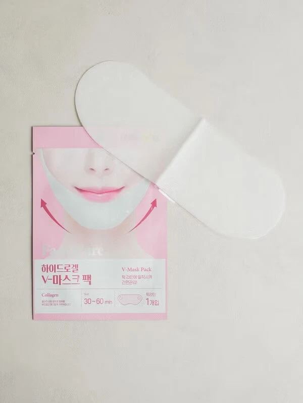 5 pcs Hydrogel V-Line Mask Sheet Korean Face Lifting Mask Moisturizing Firming - Image 2 of 4