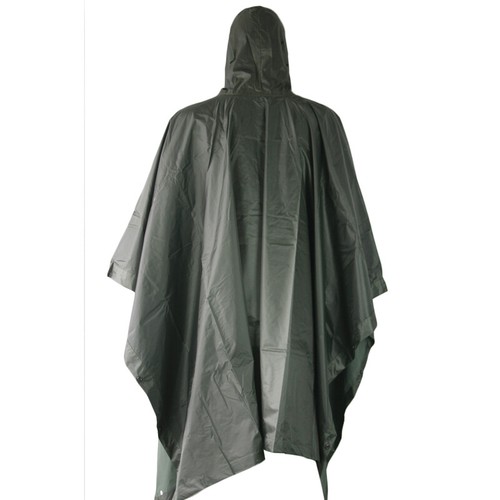 Agora-Tec® Regen Poncho Cape Mantel Jacke Zelt Plane stabile Ausführung - Bild 3 von 6