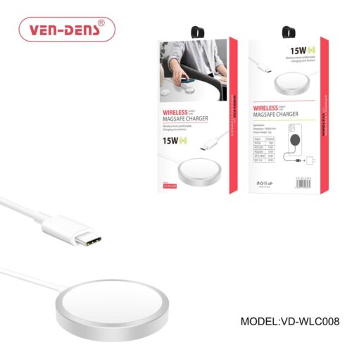 15W MagSafe Wireless Fast Magnetic Charger Charging For Apple iPhone FAST & FREE - Picture 2 of 2