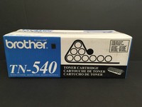 Genuine Brother Tn-540 Black Toner Cartridge, High Yield Sealed Genuine Brother Tn-540 Black Toner Cartridge, High Yield Sealed