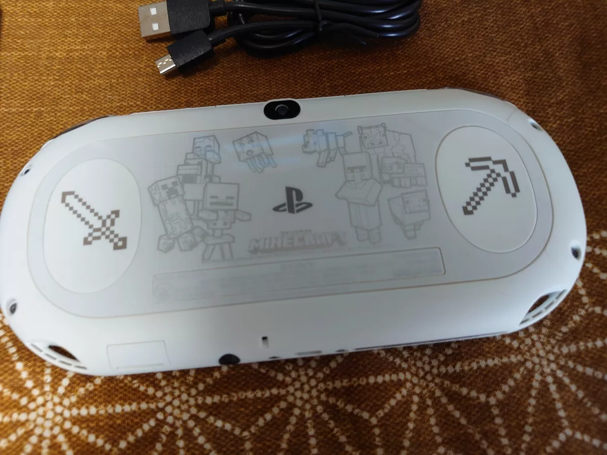 PlayStation Vita Minecraft Special Edition PCH-2000 ZA Slim White