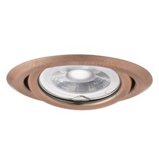 Kanlux  Argus Copper Matt Low Tilt Ceiling Recessed Spot light Down light GU10