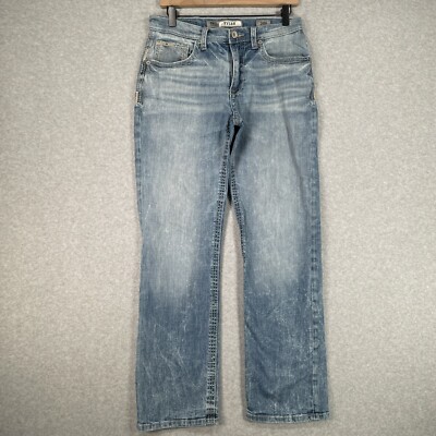 Buckle BKE Tyler Jeans Straight Leg Mens 29R Medium Wash Low Rise Denim