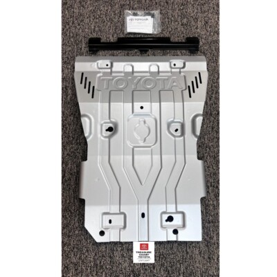NEW OEM 2024 TOYOTA LAND CRUISER FRONT SKID PLATE WITH HARDWARE | eBay