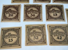 Ernie Ball Earthwood Guitar Strings 80/20 Bronze 26 46 56 Plain 13 17 lot 10