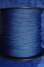 Blue & Black BCY #24 D Loop Rope Release Material 1' 3' 5' 10' 25' 50' 100' 