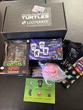 NECA Loot Crate TMNT Armaggon Arcade FULL BOX - Size L Complete