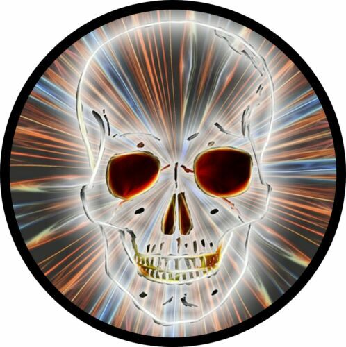 SKULL FACE HEAD 1" Charm Pendant 925 Sterling Silver 20" Necklace Gift women men - Bild 1 von 10